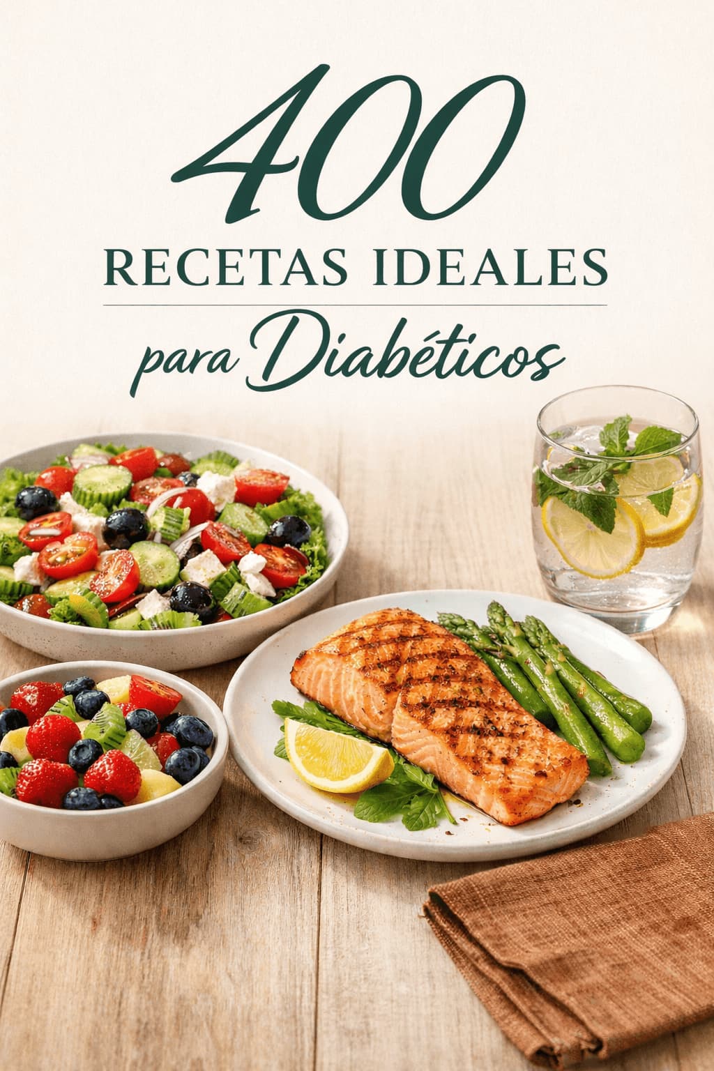400 RECETAS PARA DIABÉTICOS +11 Bonos de regalo